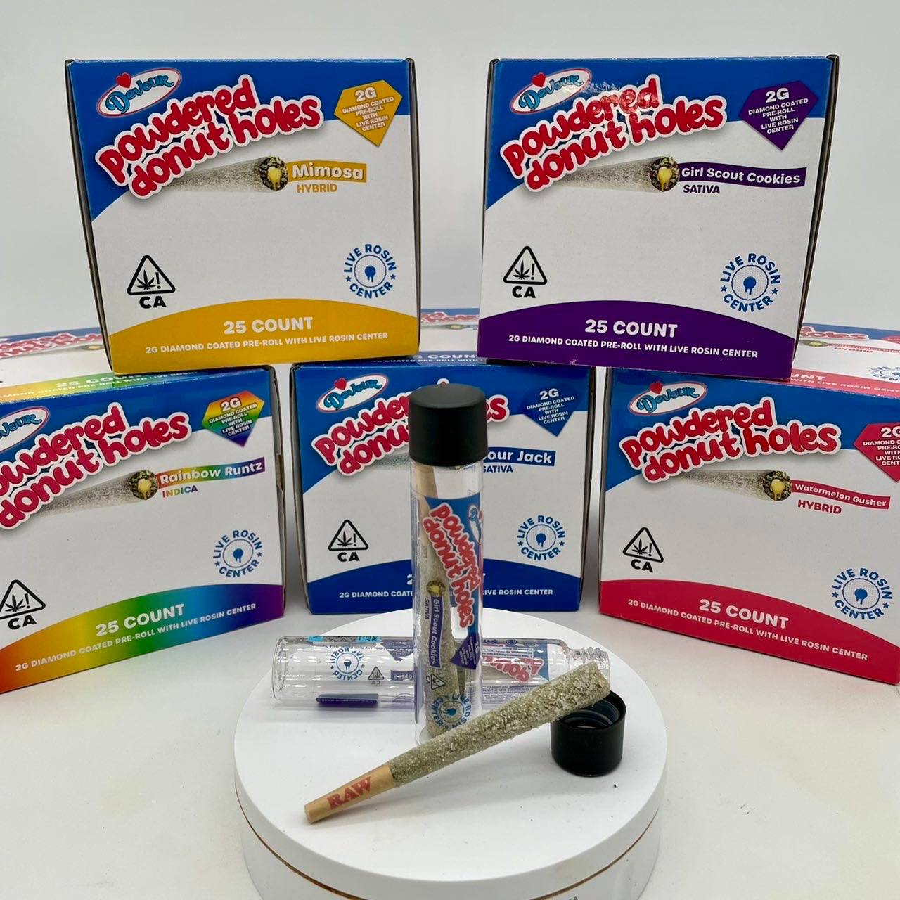 Powdered Donut Holes